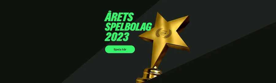 ComeOn årets spelbolag 2023