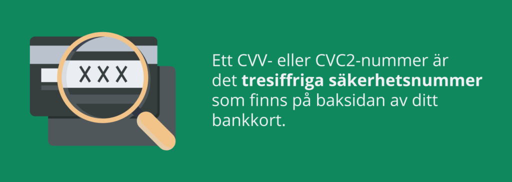 ccv nummer förklarat