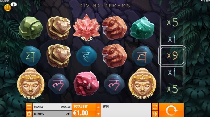 Divine Dreams Slot Spel