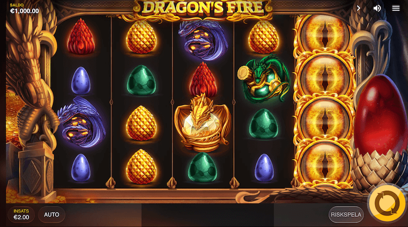 Red Tiger Dragon's Fire.
