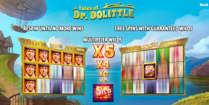 Tales of Dr Dolittle Slot Bonus