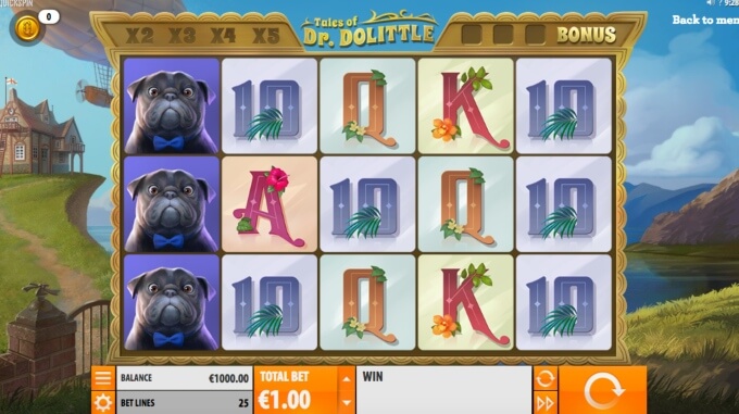 Tales of Dr Dolittle Slot Free Spins