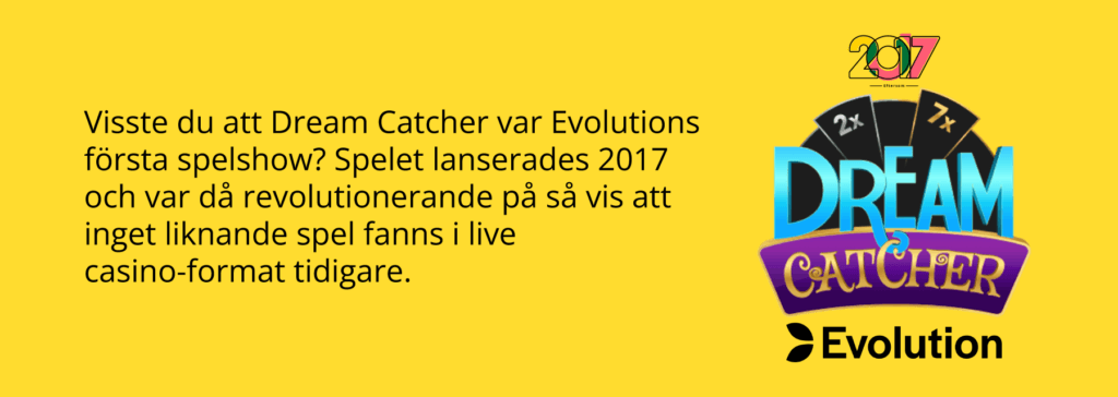 Evolutions första game show. 