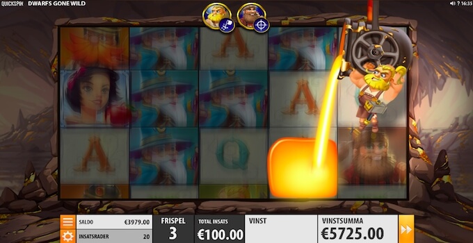 Dwarfs Gone Wild slot