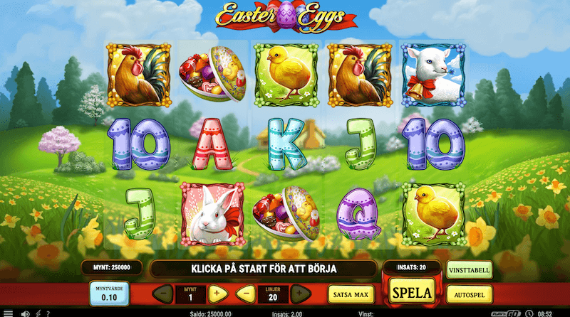 Easter Eggs slot. 