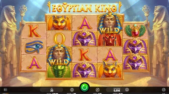 Egyptian King Slot Bonus Game