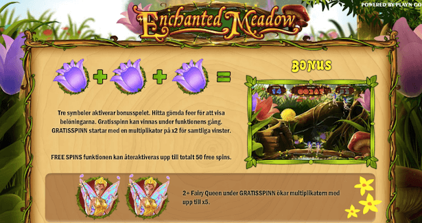 Enchanted Meadow Bonus