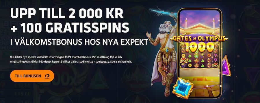Expekts casinobonus