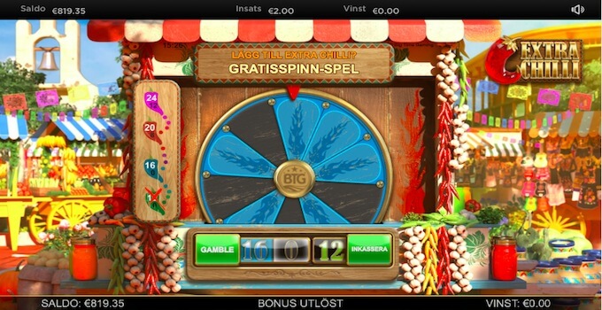 Extra Chilli Free Spins