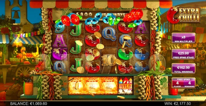 Extra Chilli Free Spins