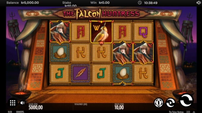 The Falcon Huntress Bonus Slot