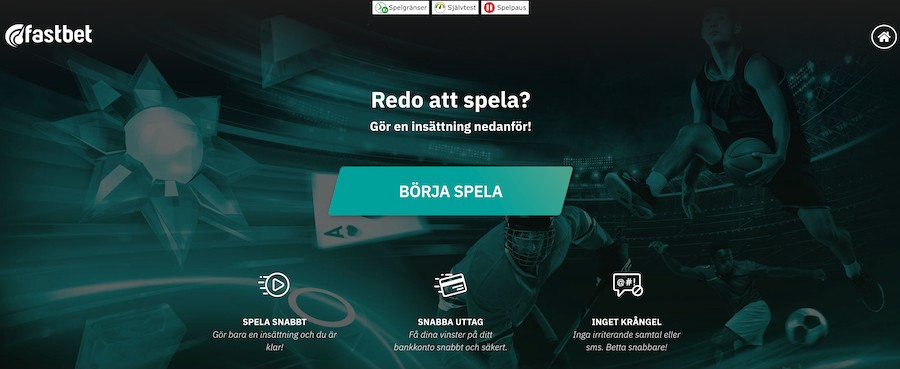 Fastbets startsida