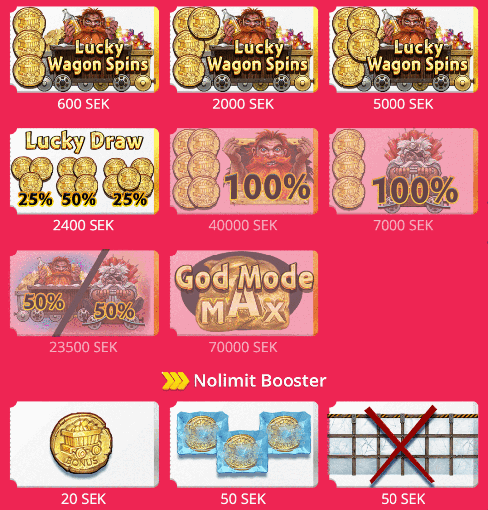 Bonusköpfunktion i Fire in the Hole 3