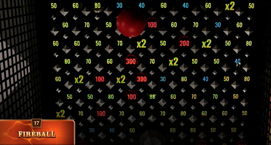 Fireball bonusrunda med multipliers