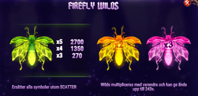 Firefly Frenzy Slot Bonus