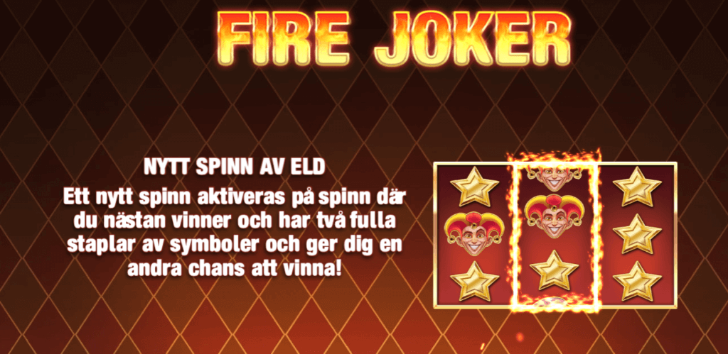 Fire Joker re-spins.