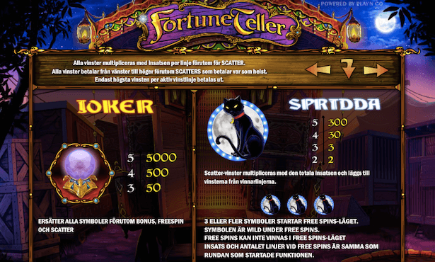 Fortune Teller Bonus