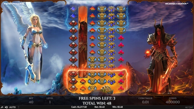 Archangels: Salvation slot free spins