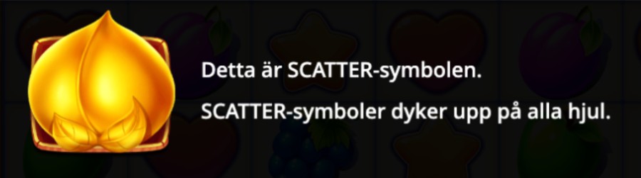 Scatter-symbol i Fruit Party