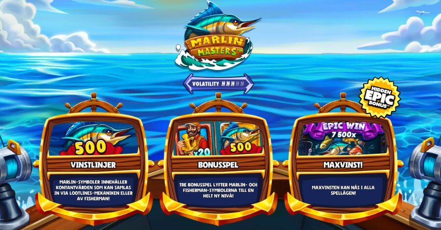 Funktioner i Marlin Masters