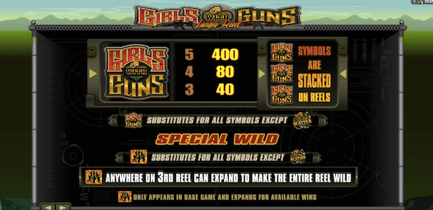 Girls with Guns – Jungle Heat Bonus Girls with Guns – Jungle Heat Bonus