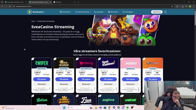 18+ SVEACASINO !partners [GIVEAWAYS]