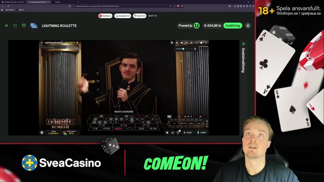 18+ SVEACASINO - Bättre än förra helgen? Vamos!