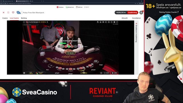 18+ SVEACASINO  - REVIANT LAUNCH