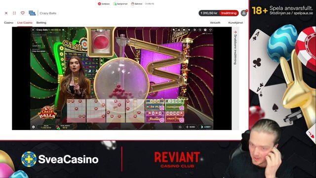 18+ SVEACASINO  - REVIANT SÖNDAG?