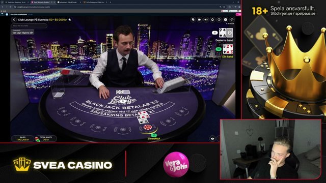 18+ SVEACASINO 2.0 - Vera & vem? Guldiga eller Blodiga torsdagen inc?