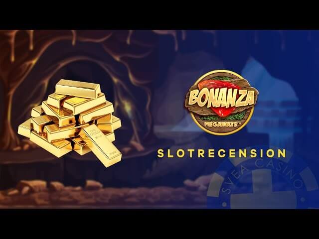 Sveacasino.se: Bonanza slot recension - casinobonus - Spelautomaten med många vinstlinjer