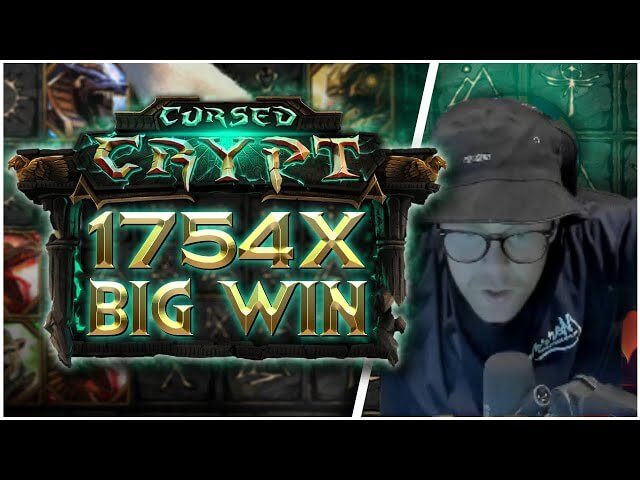 WerreN snurrar hem en MEGA BIG WIN på Cursed Crypt!