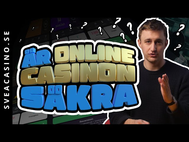 Är Online Casinon säkra?