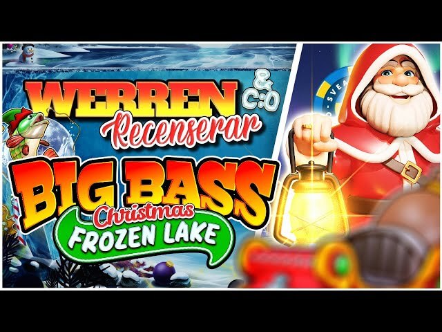 WerreN recenserar Big Bass Christmas Frozen Lake