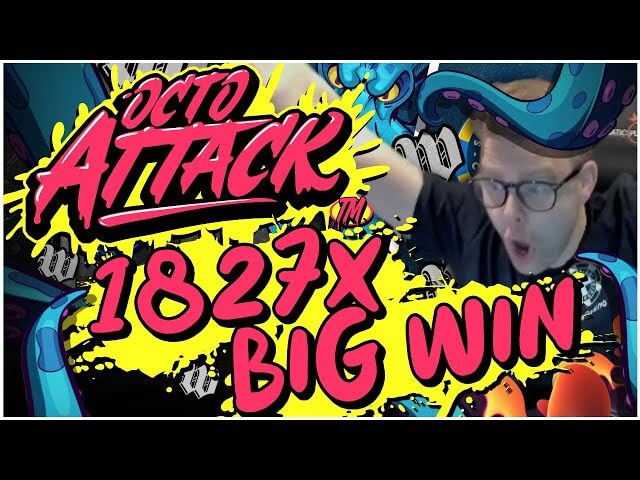 Bläckfisken festar till det! - Octo Attack BIG WIN