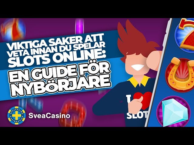 En guide för nybörjare: Slots Online