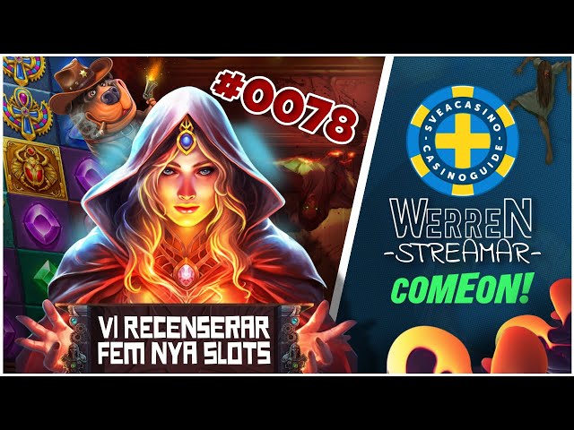 WerreN testar NYA SLOTS hos ComeOn! - NR0078
