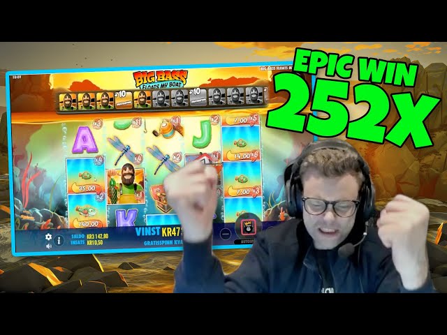 EPIC WIN 252x Big Bass Floats My Boat!
