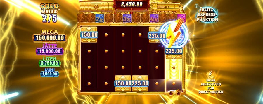 Gold Blitz-läget i Gold Blitz Express