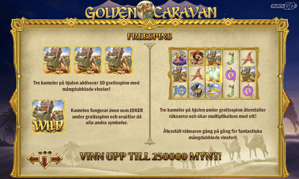 Golden Caravan Bonus