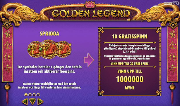 Golden Legend Bonus