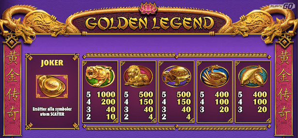 Golden Legend Bonus