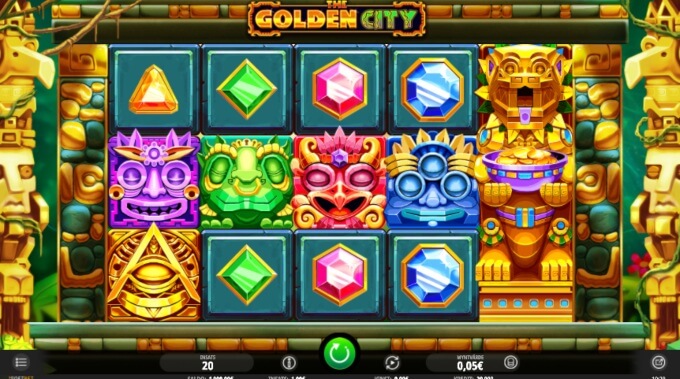 The Golden City Bonus Game