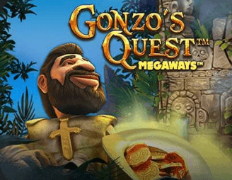 Gonzo's Quest Megaways logga. 
