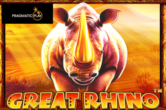 Great Rhino Slot logga. 