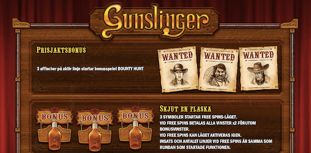 Gunslinger Bonus