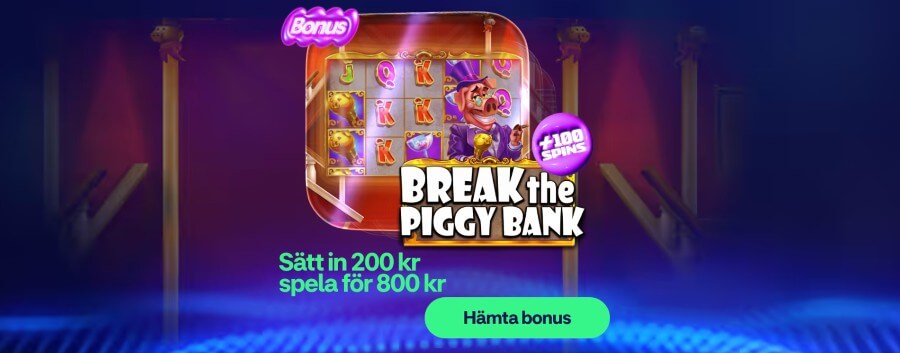 Hajper bonus för casino