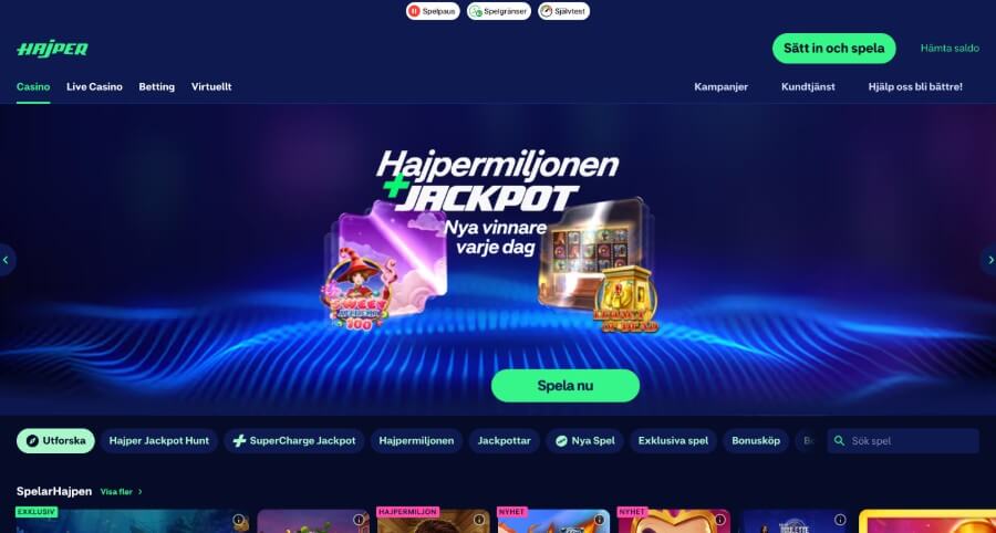 Hajper Casino