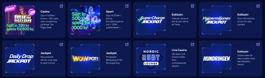 Bonusar hos Hajper