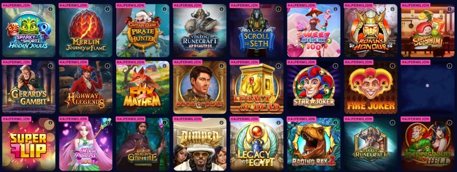 Hajpermiljonen slots